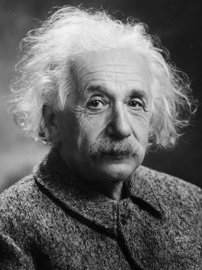 Portrét Alberta Einsteina